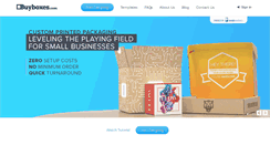 Desktop Screenshot of buyboxes.com
